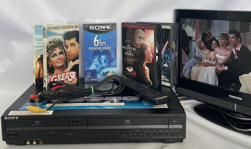 Lettore combinato dvd vhs - vhs, sony