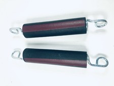 AB Rocket Ricambi Molle Nero/Rosso Resistenza Media OEM Set di 2 NUOVO