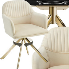 ® Sedia Girevole in Velluto