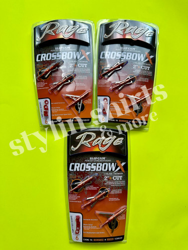 Three rage crossbow - three, x