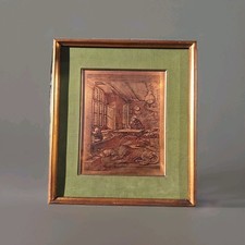 Tavola Incisione Lastra Di