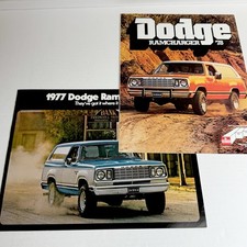 DODGE 1977 & 1978 RAMCHARGER /