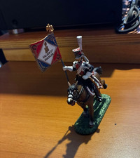 SOLDATINO NAPOLEONICO A CAVALLO DEL PRADO GUARDIA IMPERIALE FRANCIA  CVCF