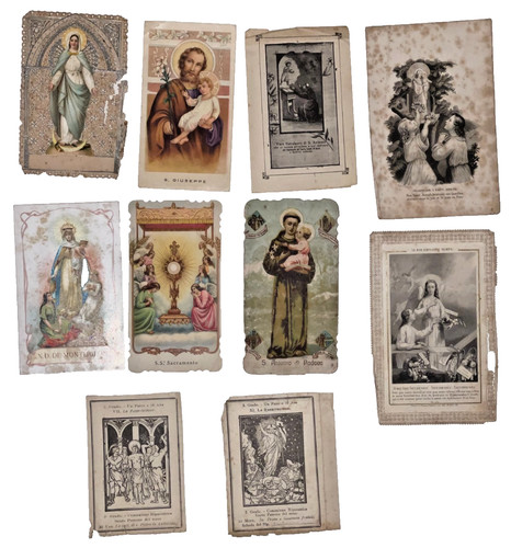 Lotto santini antichi - lotto, 10