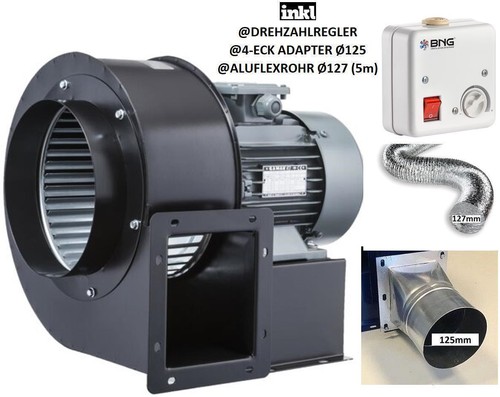 Ventilatore radiale assiale