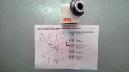 Valvola membrana carburatore - valvola,