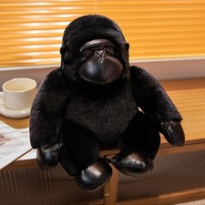 Peluche Gorilla Nero e Grigio