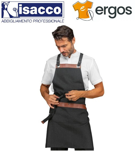 Isacco grembiule milford - grembiule, nero