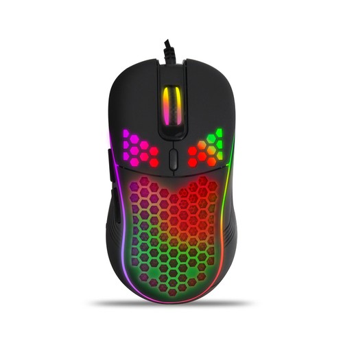 Mouse gaming led rgb con - gaming,