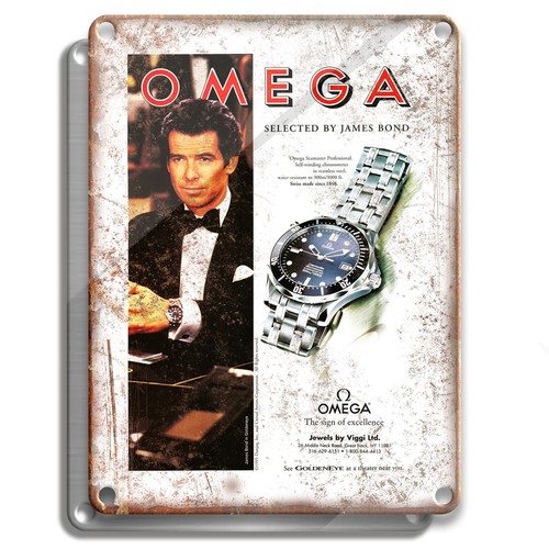 Insegna metallo orologio - in,