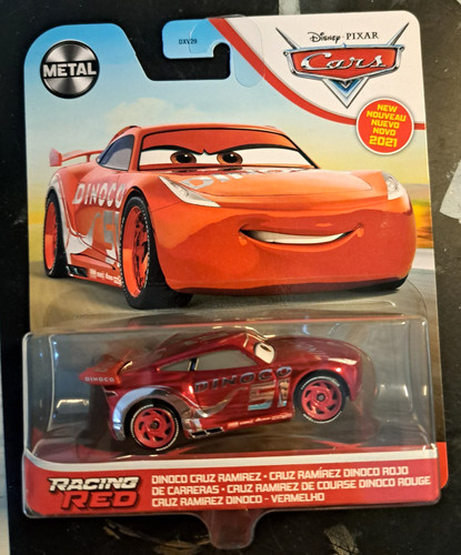 Cars racing red dinoco - 3,