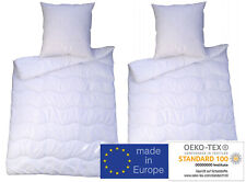 Set letto premium 1 - 4 pezzi trapuntato copriletto 135x200 e cuscino 80x80 cm