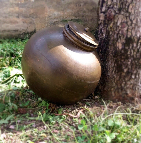 Antico vaso cinese rame - cinese, in
