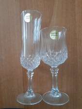 servizio bicchieri cristallo 12 Flute E 12 Calici Nuovi