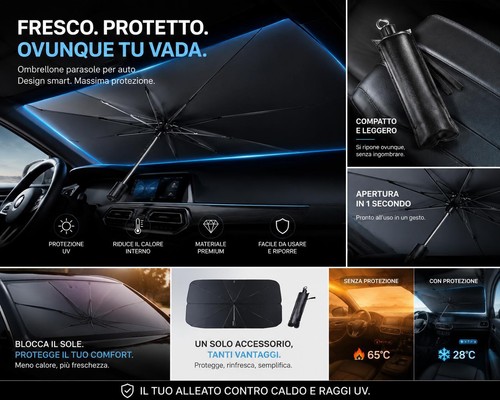 Parasole per auto - parasole,
