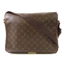 Borsa a tracolla Louis Vuitton LV GHW Abbesses M45257 Monogram Marrone