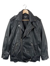 MISSGUIDED Giacca in ecopelle