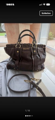 Borsa miu vitello lux - miu,