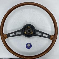 Volante corona in legno Innocenti Mini Cooper Leyland Senza Pulsante