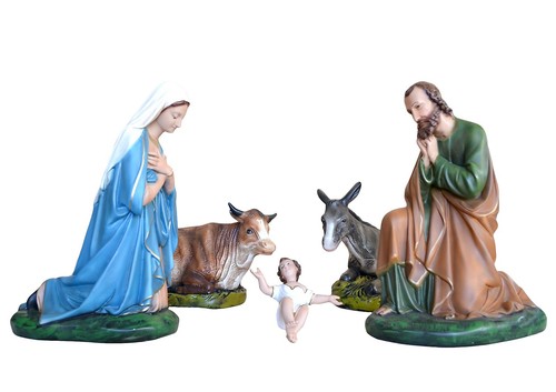 Statue natività presepe - natività,