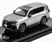 Hobby Japan 1:64 argento LX600 lusso SUV modello sportivo auto in metallo pressofuso 