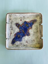 RICHARD TEISER vassoio/posacenere in ceramica artistica