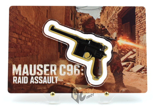Pistola mauser c96 - 1/1000, oz