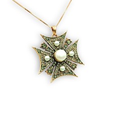 Collana Croce Celtica Argento