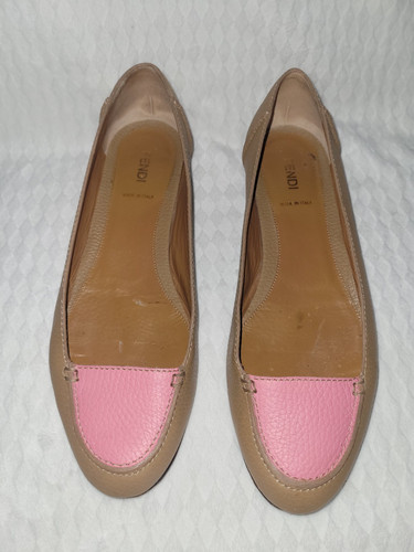 Fendi tanbrownpinkleather - fendi,