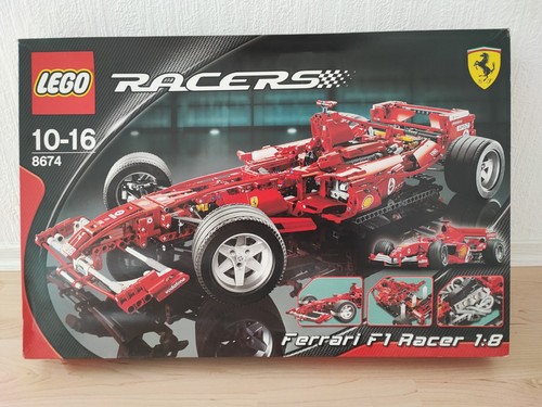 Lego ferrari 8674 8 racer - ferrari, 1:8