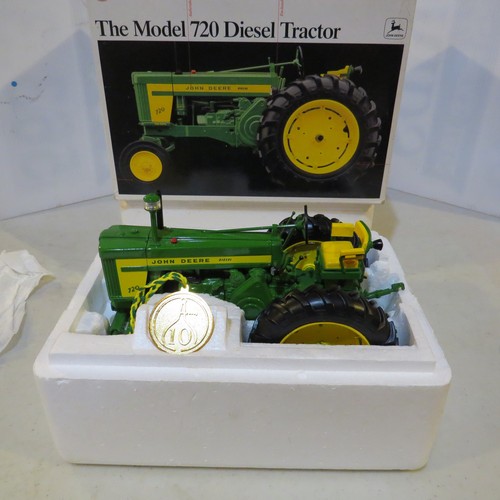 Trattore diesel ertl john - diesel,
