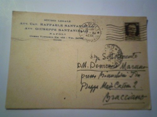 Cartolina viaggiata per - cartolina,