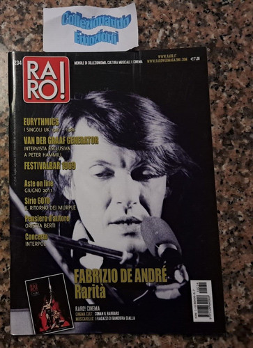 Raro rivista 234 fabrizio - raro, 234-fabrizio