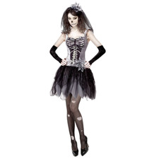 VESTITO CARNEVALE SKELEBRIDE