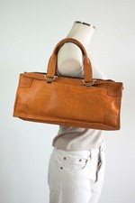 Vintage ZENITH Borsa Mano Baguette Media Vera Pelle Genuine Leather Italy