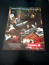 1989 DIVANO LC2 PROGETTO DEL 1928 DESIGN LE CORBUSIER CASSINA VINTAGE AD