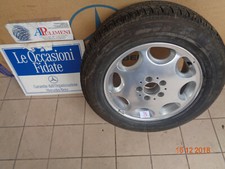 CERCHIO RUOTA LEGA RUOTA SCORTA + PNEUMATICO NUOVO DUNLOP 235/60/R16 W140 7,5X16