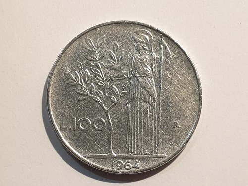 Repubblica italiana 100 - 100, lire
