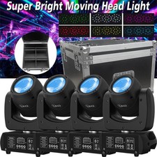 4x 200W LED Beam Moving Head 18 Prisma 8 Gobo luce palco DMX dj spot luce festa