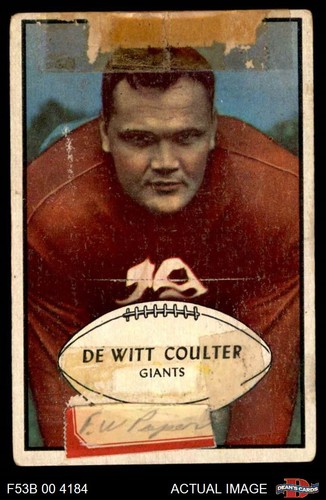 1953 bowman tex coulter - tex,