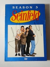 2004 Jerry Seinfeld firmato autografo Seinfeld DVD stagione 3 volume 2 CON CERTIFICATO DI AUTENTICITÀ