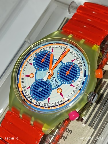 Swatch chrono 1994 inspyral - chrono,