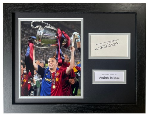 Andres iniesta signed - iniesta,