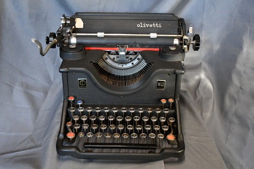 Macchina scrivere olivetti - macchina, da