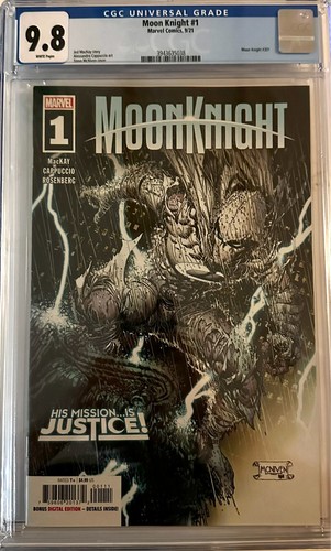 Moon knight cgc 8 pagine - knight,