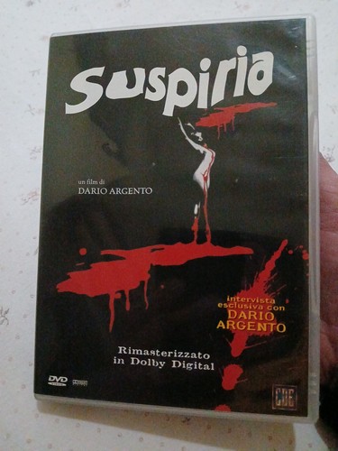 Dvd suspiria dario - dvd,