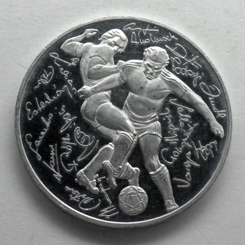 Medaglia ungheria 1986 messico - medaglia,