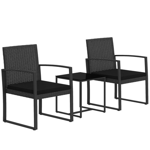 Outsunny set giardino con 2 - set,