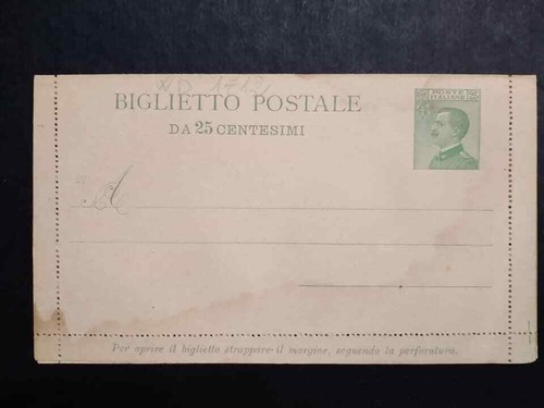 Cartolina postale michetti - cartolina,