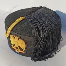 WW2 Cappellino estivo Mussolini alto leader fascista italiano FEZ HAT - repro fatto a mano
